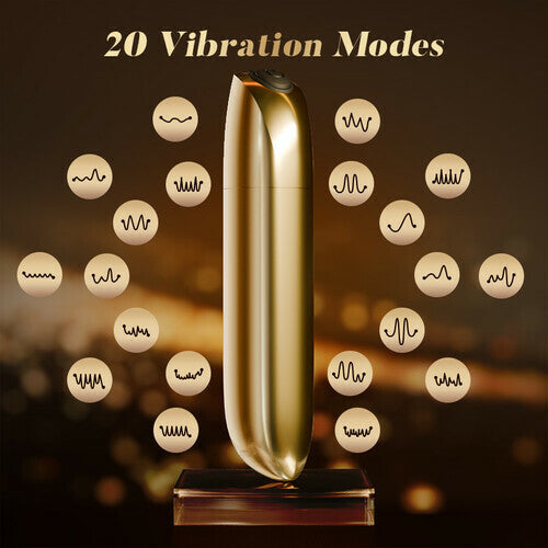 Loby 20 Vibrations Gold Bullet Toys-100299190#4