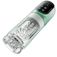 Heaven - 5 in 1 Dual Egg Vibrator Rotating Thrusting Suction Masturbator Cup Adult Sex Toys Men-100176391#1