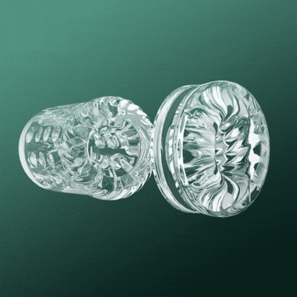 Heaven - 5 in 1 Dual Egg Vibrator Rotating Thrusting Suction Masturbator Cup Adult Sex Toys Men-100176391#1