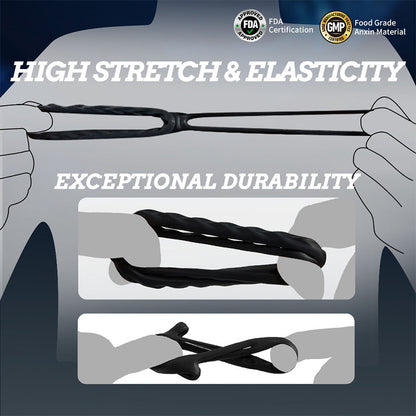 Paul Stronger Erection Male Silicone Penis Ring 3-Piece Set Multiple Combinations-100175223#1