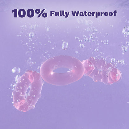 3-Piece Set Cock Rings High-Elasticity Tpe Rings For Male Pleasure-K1000254-D1