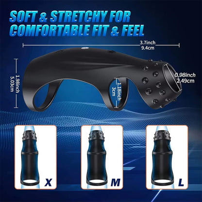 10 Vibrating Cock Ring with G-spot Stimulation and Remote Control-K1000262-D1