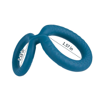 Premium Stretchy Aid Enhancing Dual Penis Ring-K1000253-D1