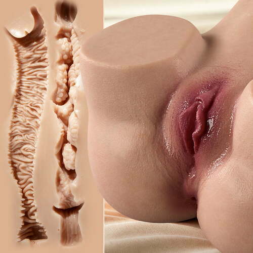 Medical-Grade Silicone Tight Honey Gel Bubble Butt Masturbator Perky & Bouncy Youthful Tightness-K0500943-D1-6932001131725