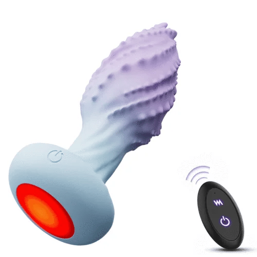 Little Monster 360° Rotating Anal Vibrator 10 Vibration Frequencies 7-Color LED Light--K0301047-D1--6932001133163