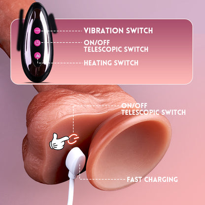 Telescoping Swinging Dildo 11.42 in-K0900434-D1