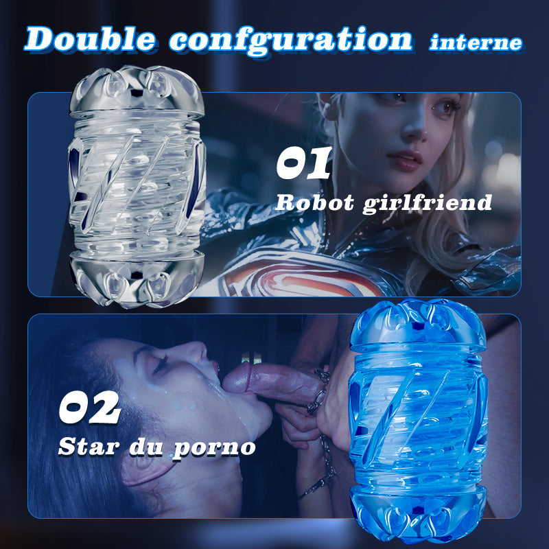 Leten 10 Thrusting High-speed Motor Masturbator with Phone Holder Male Sex Toys-100175453#1