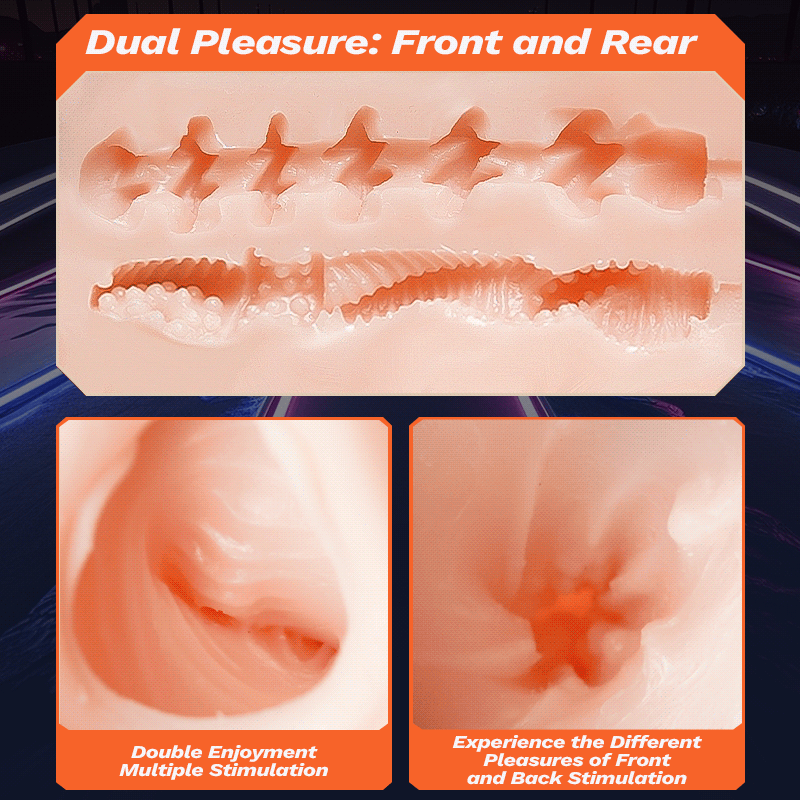 【Partner Play Cyberpunk 9 Vibration App Control Masturbator Cup-K0100431-D1