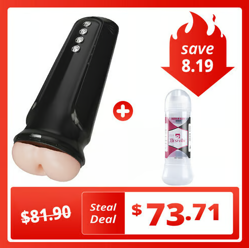 Lifelike Hips Flapper 5 Vibrating 5 Squeezing and Sucking 7 Swinging Girl on Top Masturbator Pocket Pussy-100175068#1