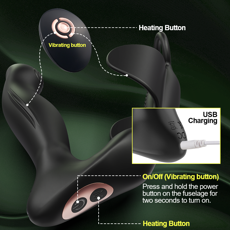 Elysium - Vibrating Heating Prostate Massager-100121347#1