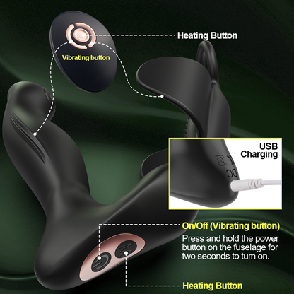 Elysium - Vibrating Heating Prostate Massager-100121347#1