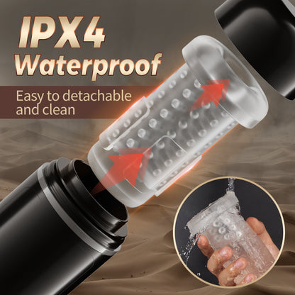 Chainsaw 7 Thrusting Rotation Automatic Masturbator with Suction Base-100196126#4