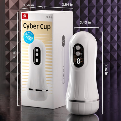 【Partner Play Cyberpunk 9 Vibration App Control Masturbator Cup-K0100431-D1