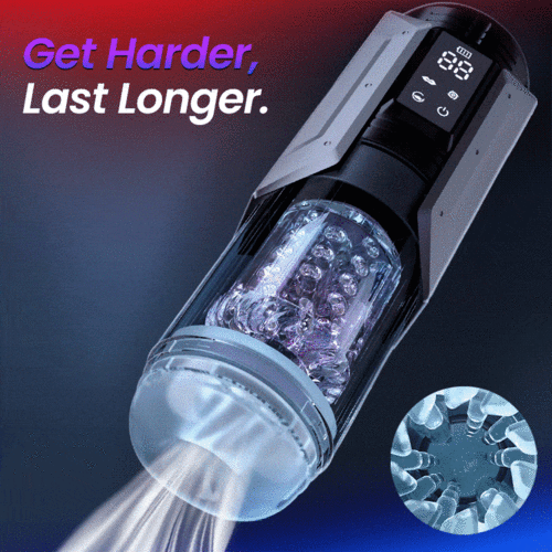 【Advanced Edition】Queen Kendal 7 Vacuum Sucking for Oral Sex LCD Display Masturbator male sex toys-100176381#1-6932001114063