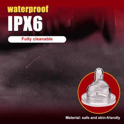 Dual Cock-Ring Thrusting Prostate Massager with 12 Vibrations-100126002#1