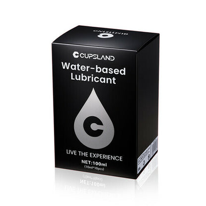 Portable 10-Piece 10x10ml Water-based Lubricant Sachet Box-K3300250-D2