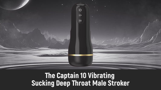 The Captain 10 Vibrating Sucking Pocket Vagina Deep Throat Male Stroker-100175888#1